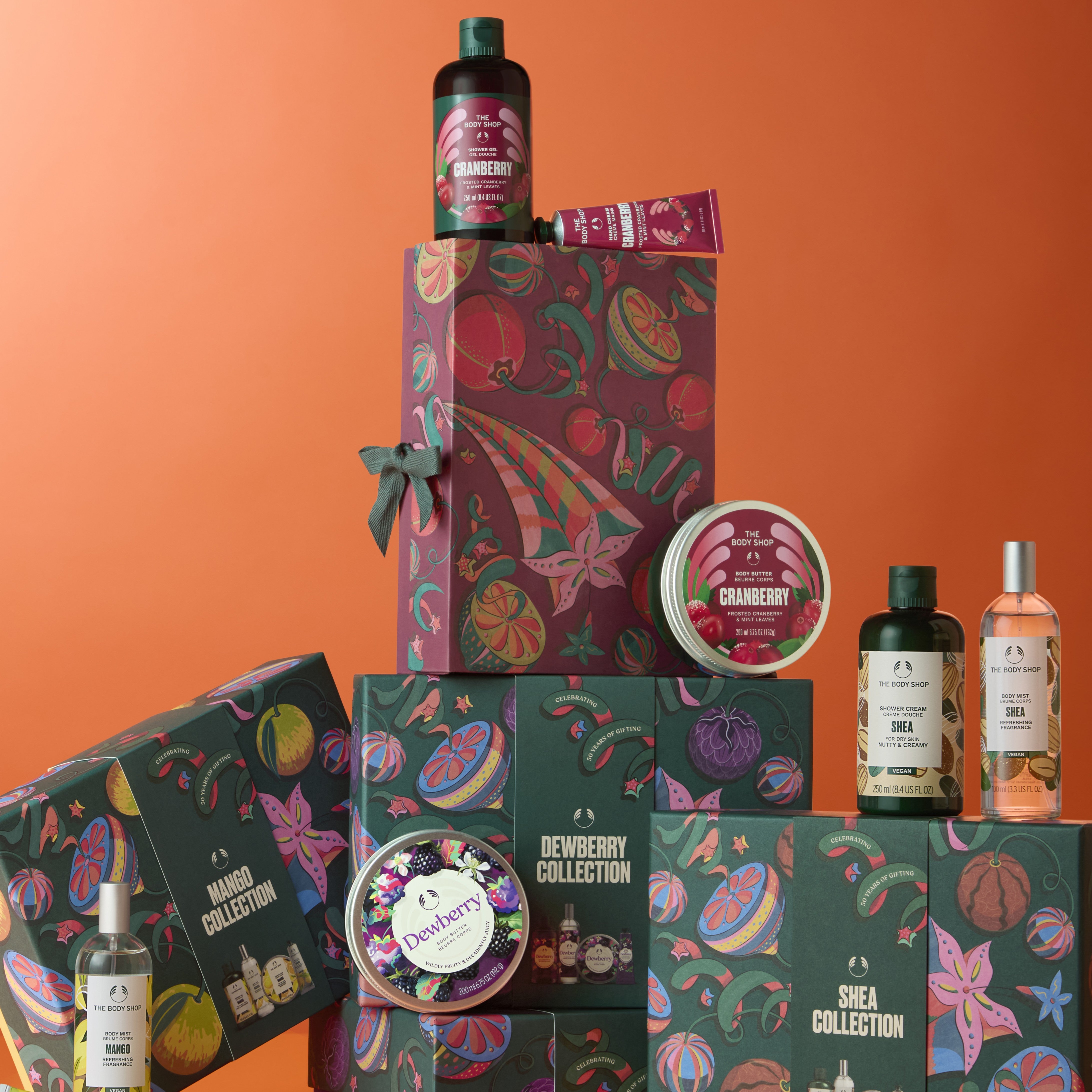 Frosted Cranberry & Mint Leaves Essentials